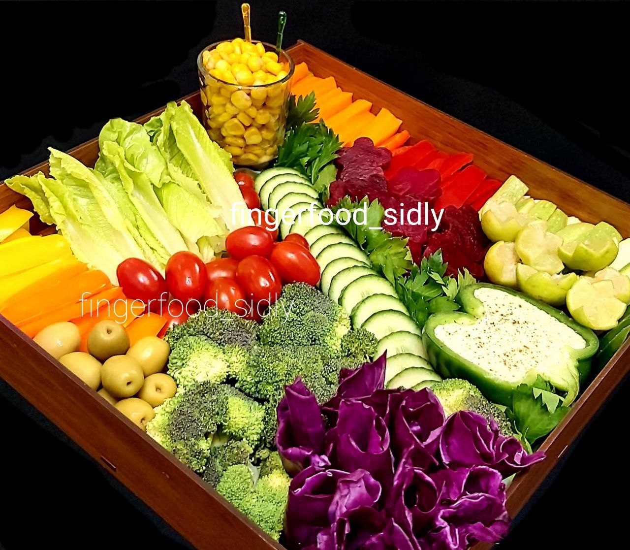 سینی سبزیجات